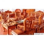 Bộ bàn ghế minh quốc Chim gỗ Hương C10MHC01